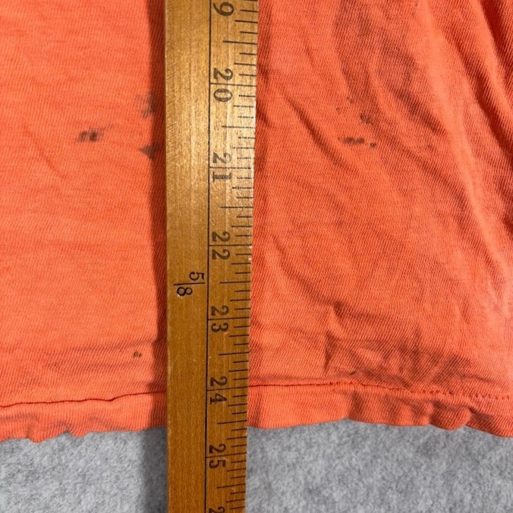 VTG Atlanta Whitewater Club T Shirt Womens Large Orange Chest 40in Length 25in - Picture 7 of 11